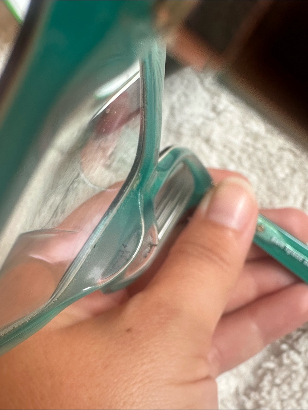 Kate Spade | "So Happy To See You" Jeri 0KL3 Havana Matte Z Aqua Eyeglasses - Picture 13 of 14